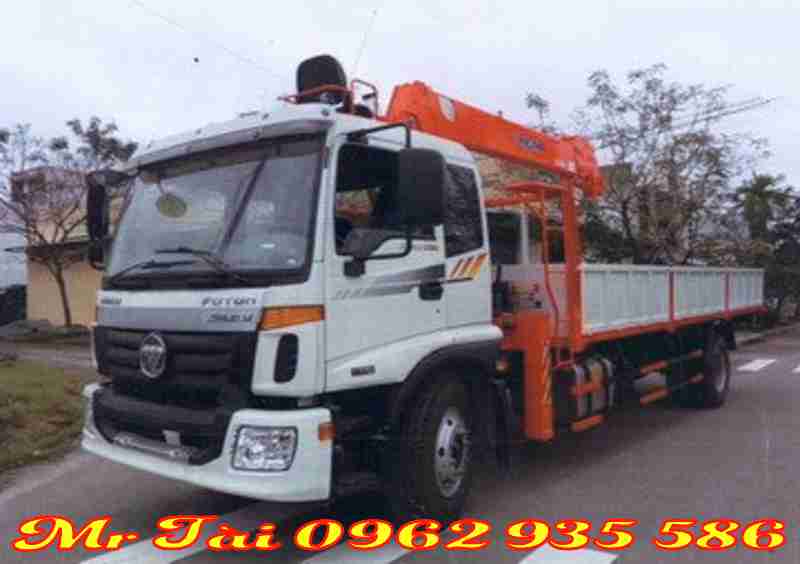Xe tải thaco auman C160 gắn cẩu kanglim ks1056