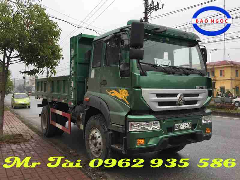 Bán xe tải ben howo 8 tấn nhập khẩu máy 190 hp - Xe tải Bảo Ngọc